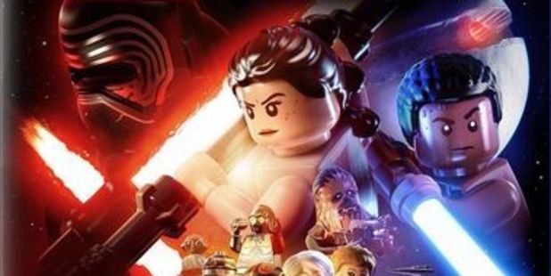 Cover art for Lego Star Wars: The Force Awakens. Photo / Supplied
