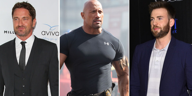 Gerard Butler, Dwayne Johnson and Chris Evans are all set to star in some ridiculous-sounding movies.