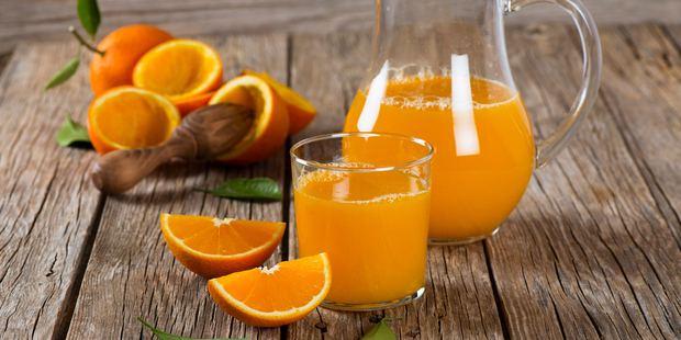 Juices are still popular but often loaded with sugar and no matter what goes into them are still only classed as two of your daily fruit and vegetable intake. Photo / iStock