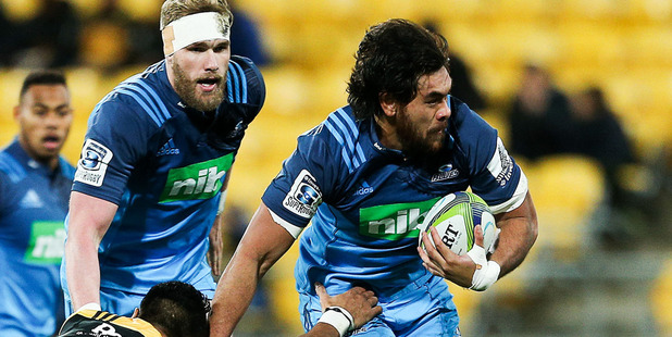 Steven Luatua did his job well against the Hurricanes. Picture / Getty Images