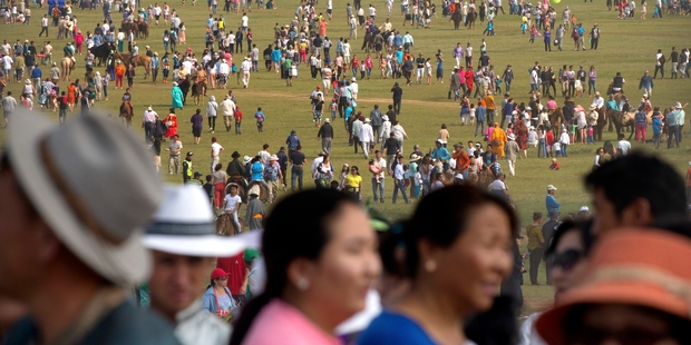 Grasslands are among the areas most at danger of population growth. Photo / AP
