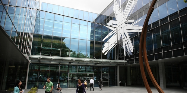 Spark NZ led the index lower, down 3.7 per cent to $3.68.Picture / Greg Bowker
