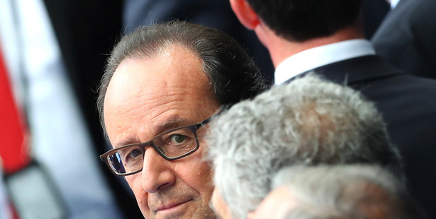 French President Francois Hollande. Photo / AP