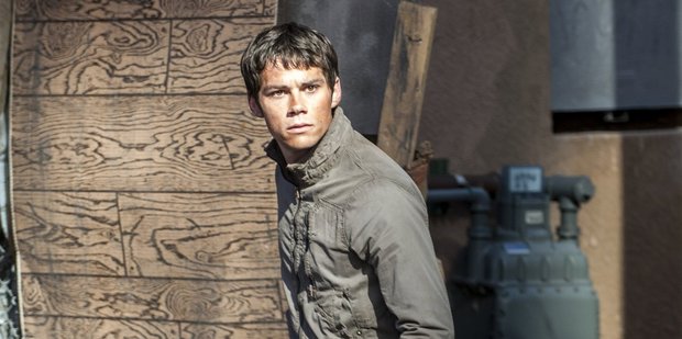 Dylan O'Brien in a scene from The Maze Runner. The actor is MIA after suffering an accident on the set of the latest instalment in the franchise.