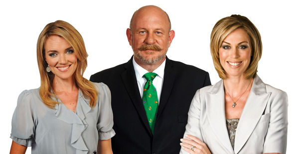 Petra Bagust, Mark Sainsbury and Wendy Petrie seen together in 2011.