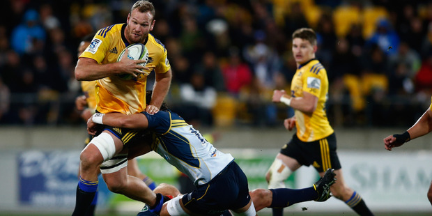 James Broadhurst was outstanding during the Hurricanes' march to last year's final. Photo / Getty
