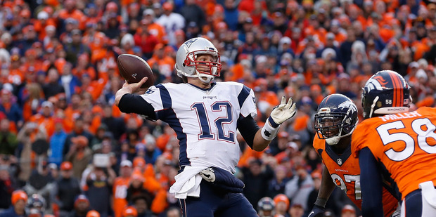 Quarterback Tom Brady playing for the New England Patriots. Photo / Getty Images