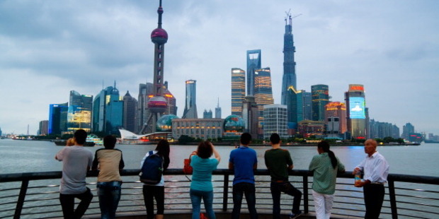 China's statistics bureau said the economy still faces downward pressure, despite growth. Photo / Getty Images