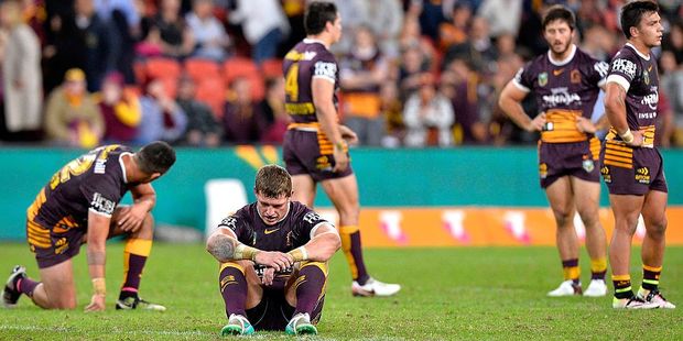 Brisbane Broncos players. Photo / Getty