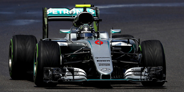 Nico Rosberg during the Formula One Grand Prix of Great Britain. Photo / Getty Images