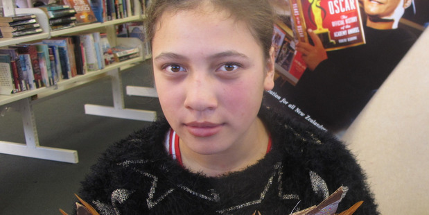 WISE GIRL: Chylo Nahona is an asset to the Waverley Library. PHOTO/LIN FERGUSON