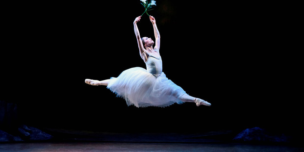 ELEGANT: Royal New Zealand Ballet dancer Lucy Green as Giselle in Giselle. PHOTO/SUPPLIED