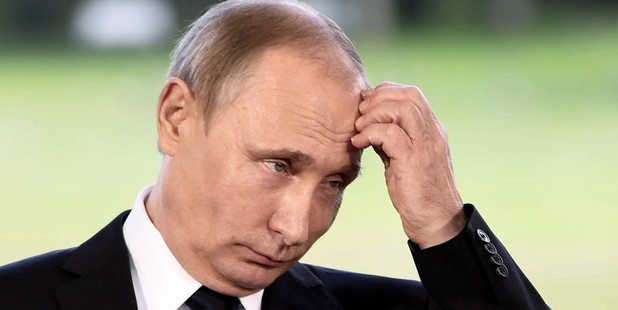 Russia's President Vladimir Putin sacked 50 navy staff from the Baltic fleet. Photo / AP