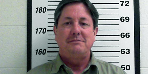 Utah sect leader Lyle Jeffs used olive oil to slip out of his FBI ankle bracelet while on home detention pending trial in a multimillion-dollar food stamp scam. Photo / AP via Davis County Jail