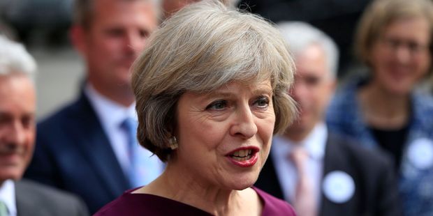 Britain's Home Secretary Theresa May will take over Britain's presidency from David Cameron due to the Brexit vote. Photo / AP