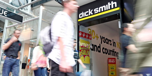 When Dick Smith collapsed, most of the company's 3224 employees lost their jobs, including 446 New Zealanders. Photo / Michael Craig