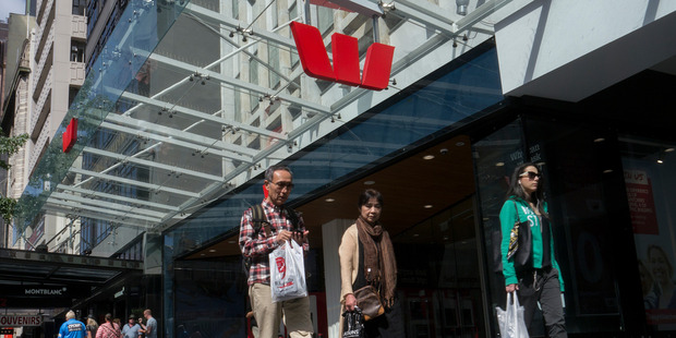 Westpac gained 2.6 per cent to $32.17. Photo / Steven McNicholl