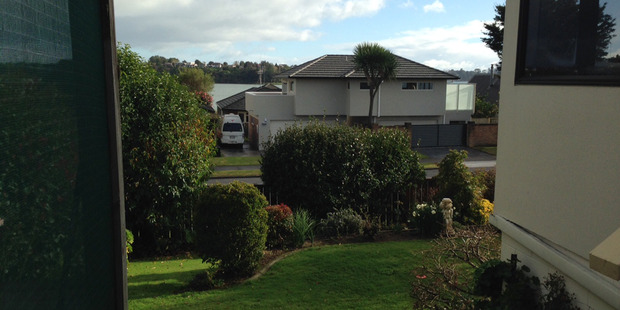 The view the Ogilvys ended up with after they had bought their house.