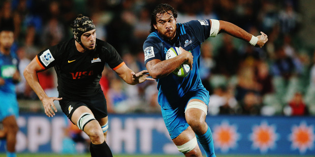 Steven Luatua's combination with Jerome Kaino is working well and his strong ball carrying and lineout ability are assets. Photo / Getty Images