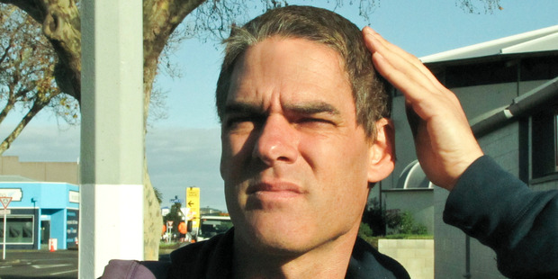 Jason Frazer fled to the police station and had to press the night buzzer outside to get help.