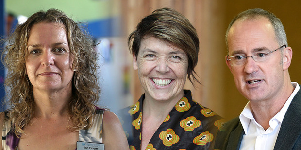 Merivale School principal Jan Tinetti, Green MP Jan Logie, Labour housing spokesman Phil Twyford, will speak at a protest against the sale of Tauranga's state houses on Saturday. StateHousingProtest
