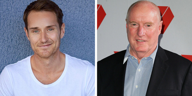 Benedict Wall will play Alf Stewart's son on Home and Away. Photos / Facebook, Getty Images