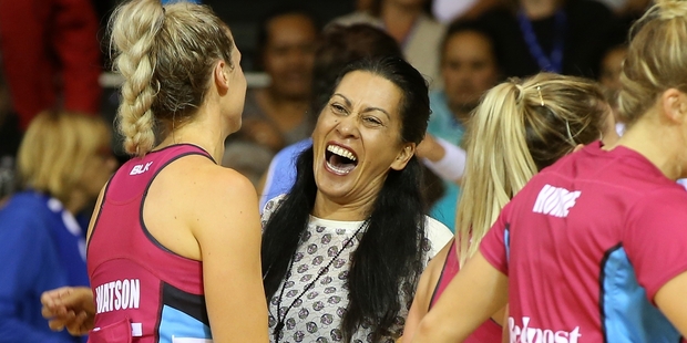 Noeline Taurua may have the last laugh after her excellent coaching performances with the Southern Steel. Photo / Getty Images