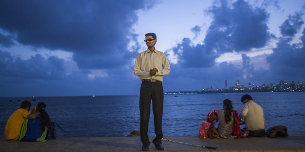 Vishal Agrawal was diagnosed with the degenerative eye disease retinitis pigmentosa in 2004. Photo / Bloomberg, Prashanth Vishwanathan