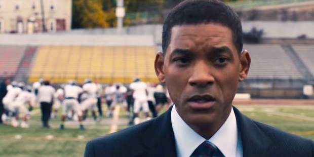 Will Smith addresses the elephant in the room in his movie Concussion. Photo / Supplied