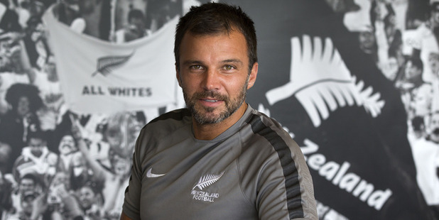 All Whites coach Anthony Hudson.