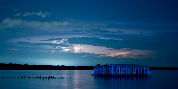 Momentary calm on Lake Maracaibo. Photo / iStock