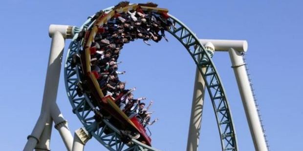 The Colossus was stopped after a staff member spotted a limb protruding from a cart. Photo / Thorpe Park CCTV