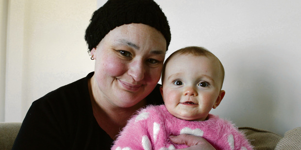 Carterton mother Brooke Malyon and her miracle baby daughter Charlie, 7 months. Photo / Emily Norman