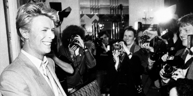 David Bowie in 1983.