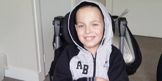 The injury to his head had left Kade with some paralysis on the right side of his body and impacted his speech. Photo / Supplied