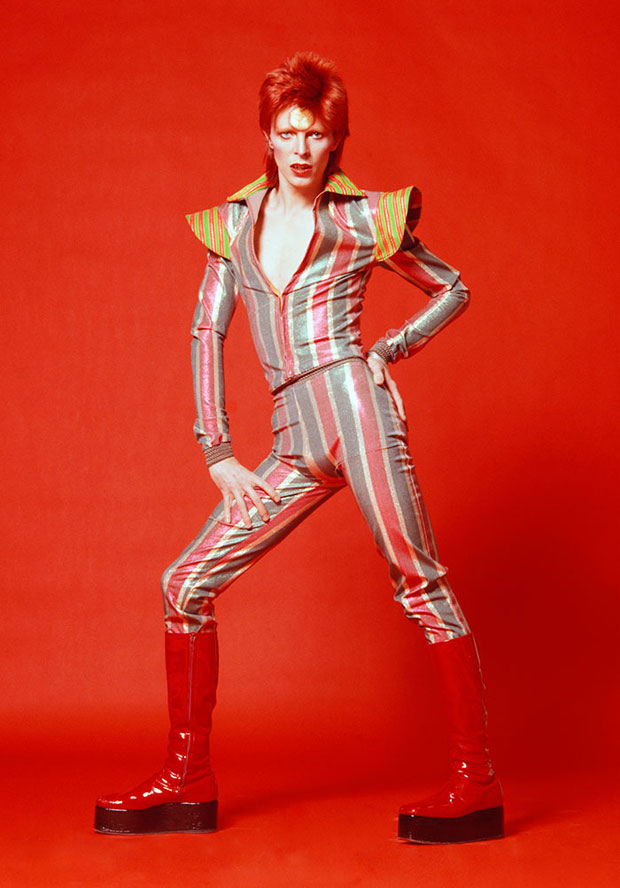 Bowie in 1973. Photo / Supplied