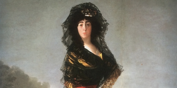 Goya's rendition of the Duchess of Alba.