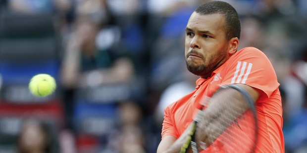 France's Jo-Wilfried Tsonga debuts in Auckland next week. Photo / Getty Images
