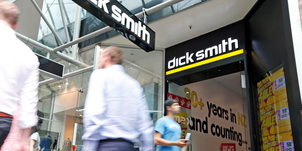 Dick Smith operates 393 stores, 62 of them in New Zealand, and has 3300 employees. Photo / Michael Craig