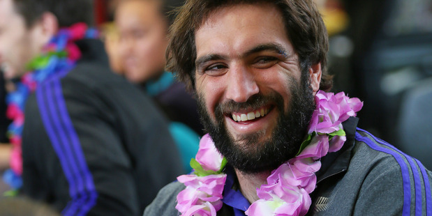 All Blacks star Sam Whitelock has married his long-time partner Hannah Lawton. Photo/Chris Loufte