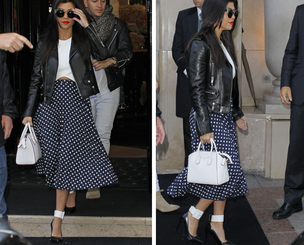 Kourtney Kardashian in Paris. Photos / Getty