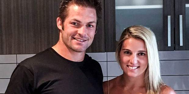 Richie McCaw and Gemma Flynn are looking forward to a great year ahead, so does that mean the wedding will be in 2016? Photo / Facebook