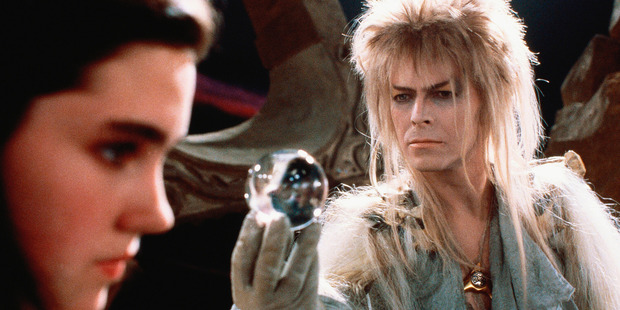 David Bowie in the classic 80s film Labyrinth.