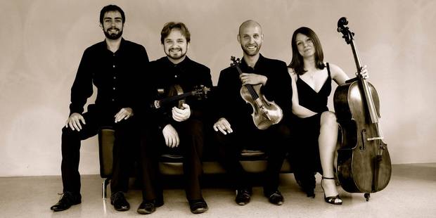 The best part of the Villani Piano Quartet 's Wednesday concert was setting the moody and melancholic Mahler against the moody and occasionally manic Schnittke.