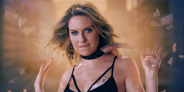 Emma Fenton in Filthy Rich. Photo / TVNZ
