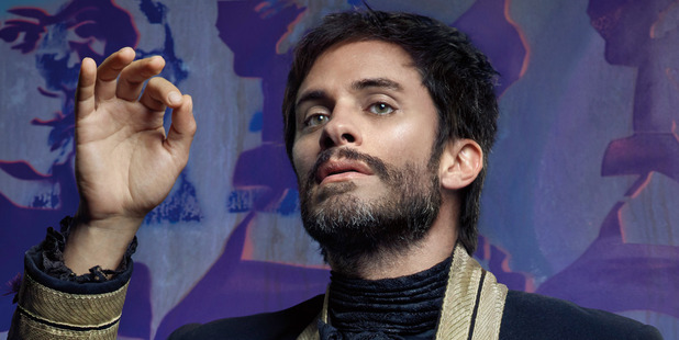 Gael Garcia Bernal as the charmingly demented conductor, Rodrigo.
