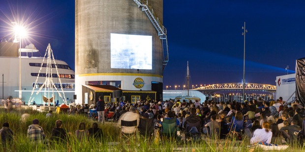 Silo Cinema at Silo Park, Wynyard Quarter. Photo / Supplied