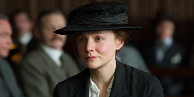 Carey Mulligan portrays Maud Watts in a scene from Suffragette. Photo / AP