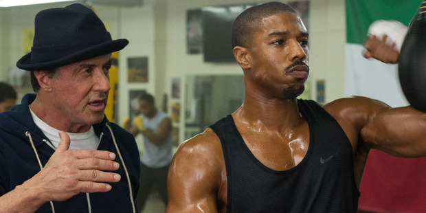 Sylvester Stallone won a Golden Globe for Best Performance by an Actor in a Supporting Role as Rocky Balboa in the film Creed, alongside lead actor Michael B. Jordan.
