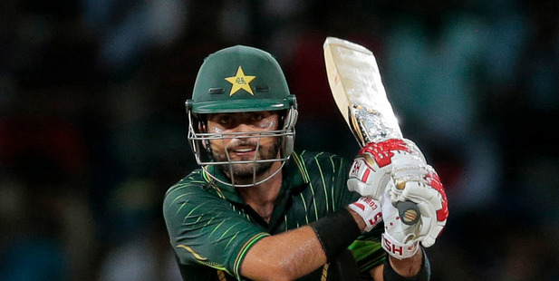Observant: Pakistan opener Ahmed Shehzad had a lot of positive things to say about the New Zealand cricket team yesterday. File Photo / AP.